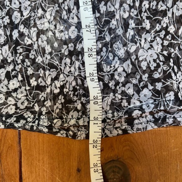 Floral pattern midi skirt - Picture 7 of 8